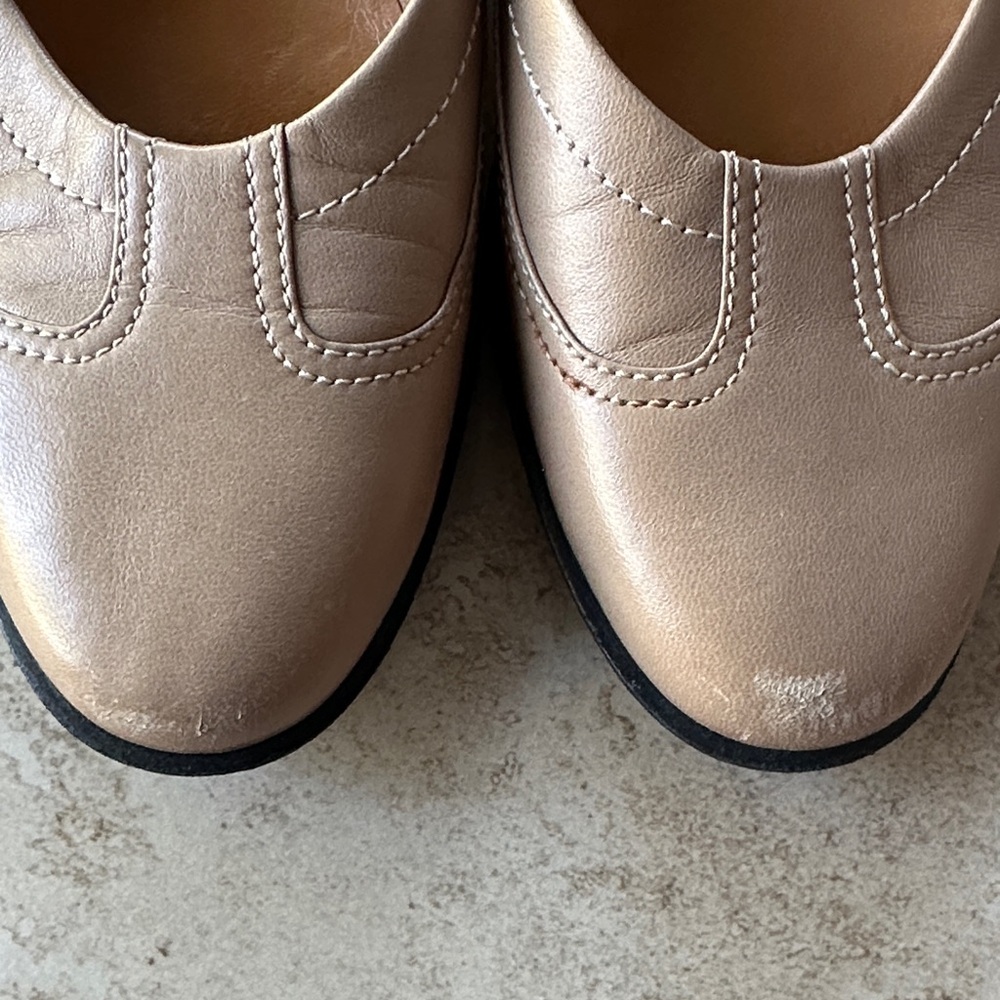 Hermes Tan Women's Loafers - Picture 5 of 7